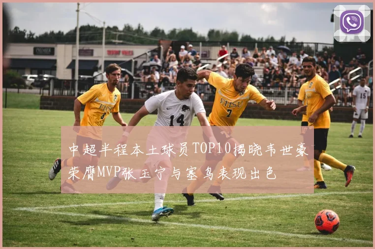 中超半程本土球员TOP10揭晓韦世豪荣膺MVP张玉宁与塞鸟表现出色